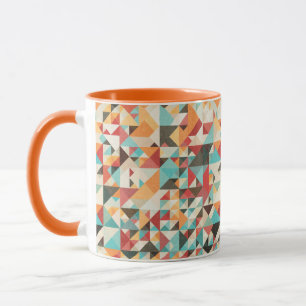 Geometriskt Mönster Mugg