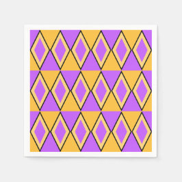 Geometriskt mönster pappersservett