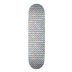 Geometriskt mönster skateboard bräda 20,5 cm