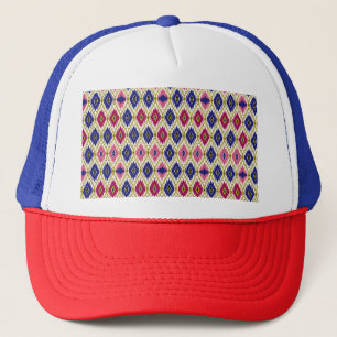 Geometriskt Mönster: Traditional Textile Illustra Keps