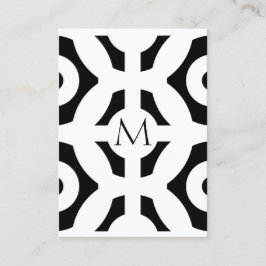 Geometriskt Mönster Visitkort