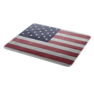 Geometriskt nät för Rött vitt blått USA flagga