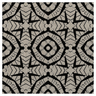 Geometriskt och stam- stilmönster tyg