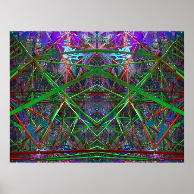 Geometriskt område för fibonacci poster (Framsidan)