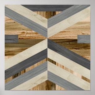 Geometriskt pålägg poster
