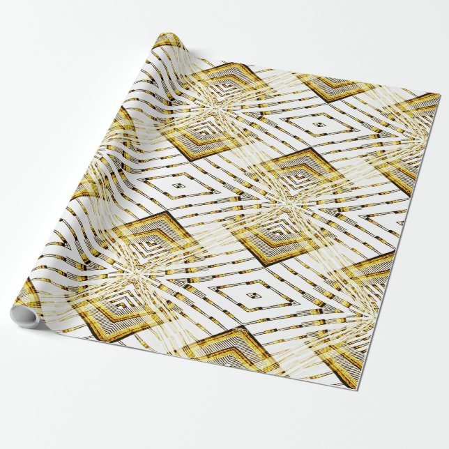 Geometriskt..... Presentpapper (Utrullad)