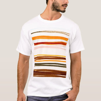 Geometriskt rand, illustration av orangens vattenf t shirt