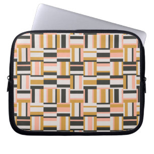 Geometriskt Shapemönster Laptop Fodral