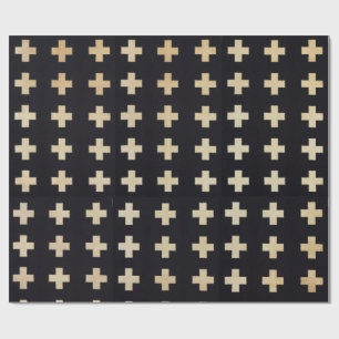 Geometriskt slående in papper presentpapper