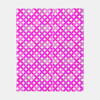 Geometriskt sömlöst Mönster Fleecefilt