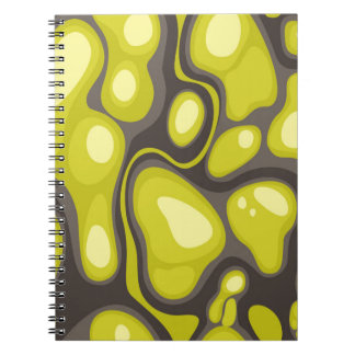 Geometriskt sömlöst mönster från prickar. Abstrakt Anteckningsbok