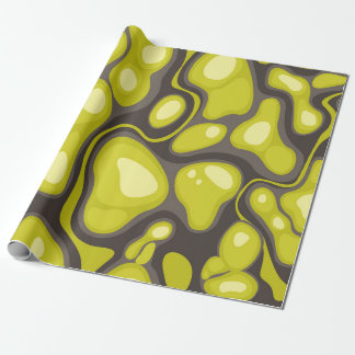 Geometriskt sömlöst mönster från prickar. Abstrakt Presentpapper