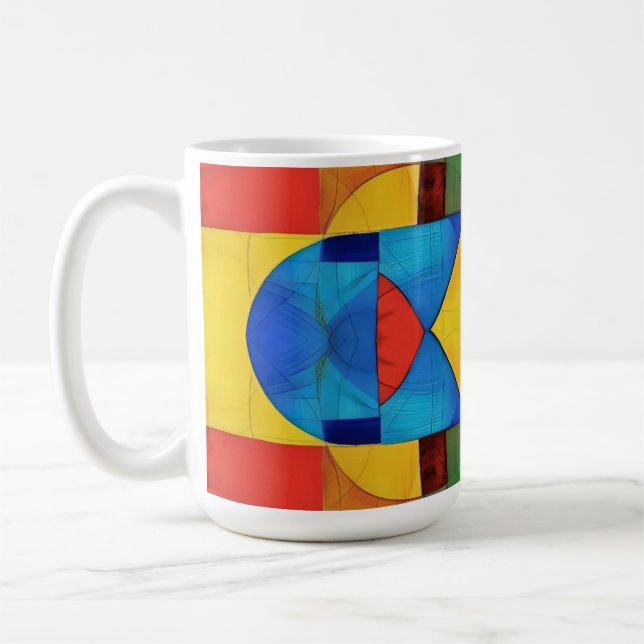 Geometriskt Spektrum Kaffemugg (Vänster)