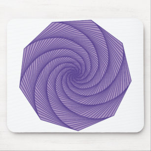 geometriskt teckning Violet Musmatta