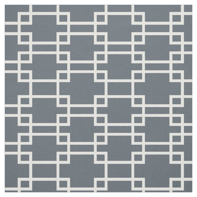 Geometriskt tyg för vitrektangel (Provkarta)