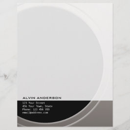 Geometriskt ursprungligt Anpassade valfritt Text o Brevhuvud