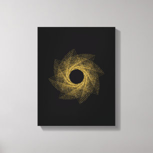 Geometrisymbol för helig canvastryck