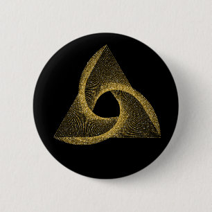 Geometrisymbol för helig knapp