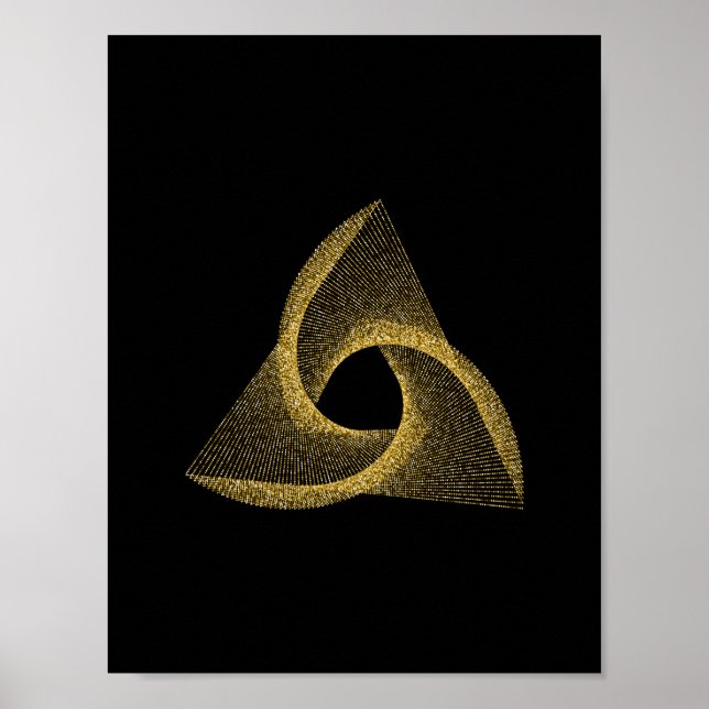Geometrisymbol för helig poster (Framsidan)