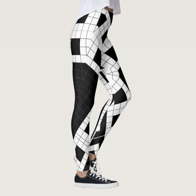 Geometrix för arkitektur leggings (Höger)