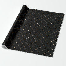 Geometry Dots Grill Sepia Black Guld Squares