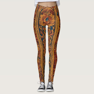 Geometry Harmony helig: Neo-Andlig Mönster Tat Leggings