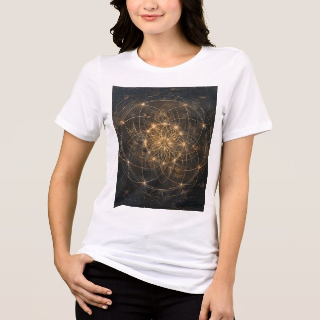 Geometry is Prayer in Shape T Shirt (Framsida)