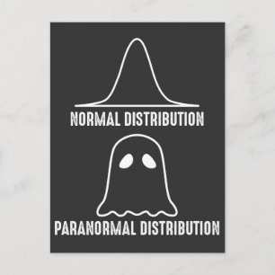Geometry Math Ghost Paranormal Distribution Vykort
