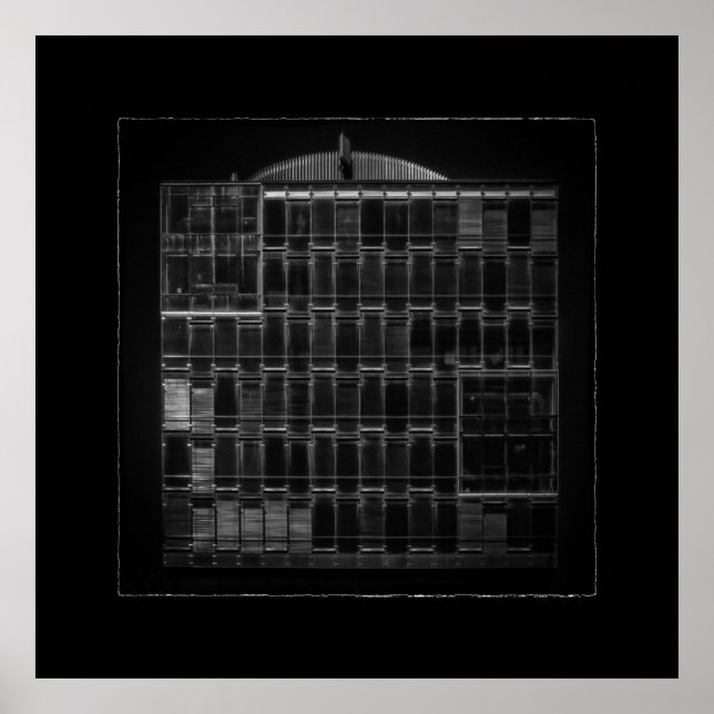 Geometry No 46 with Border Poster (Framsidan)