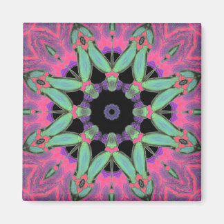 Geometry Psychedelic Roligt Magnet