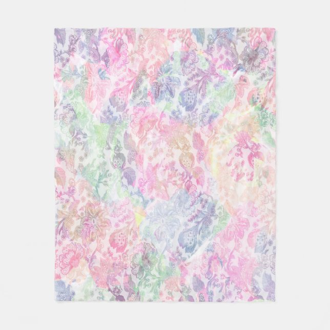 Geometry struktur klassiskt modernt upprepningsmön fleecefilt (Framsidan)