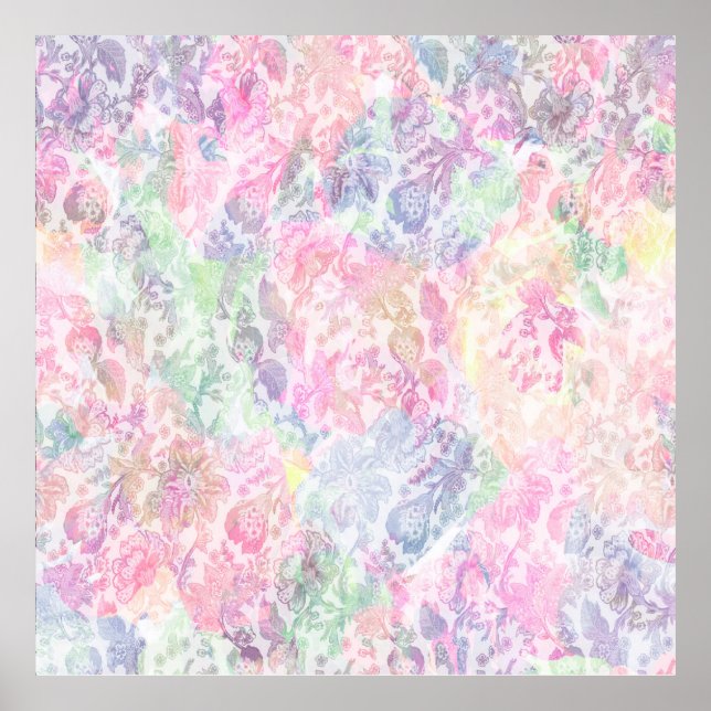 Geometry struktur klassiskt modernt upprepningsmön poster (Framsidan)