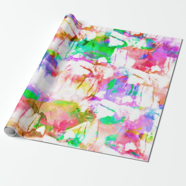 Geometry struktur upprepar klassiskt mönsterabstra presentpapper (Utrullad)