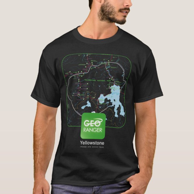GeoRanger Yellowstone T-tröja Tee (Framsida)