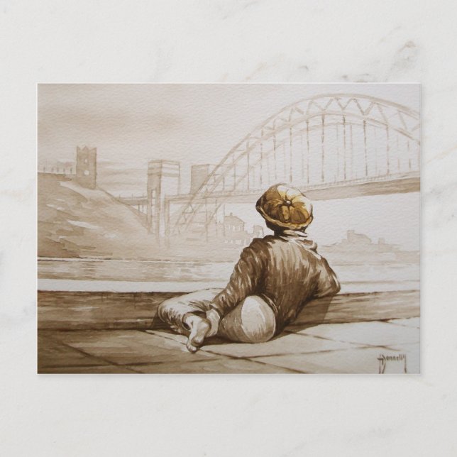 Geordie Dagdröm Postkort Vykort (Framsida)