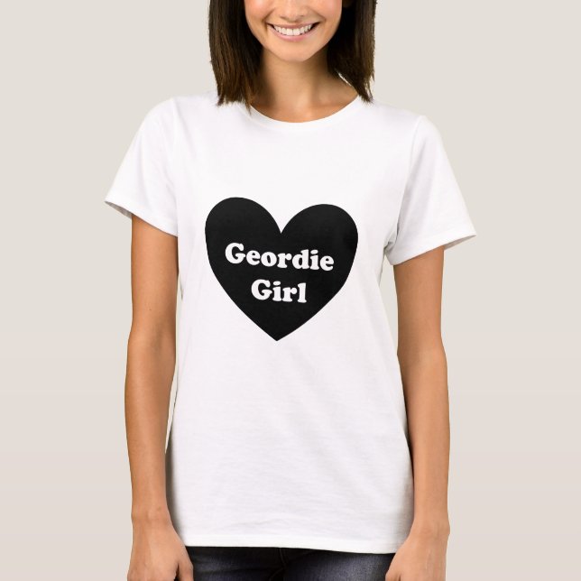 Geordie Girl T-shirt (Framsida)