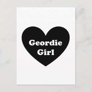 Geordie Girl Vykort