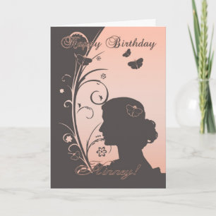 Geordie - Hinney Birthday Card för Speciella Dam Kort