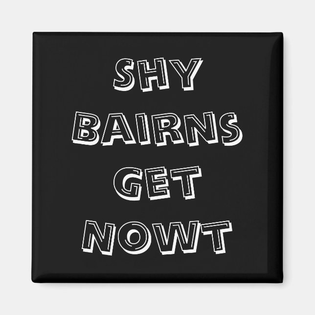 Geordie Magnet (Framsidan)