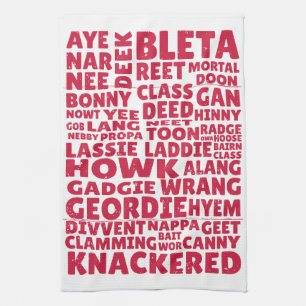 Geordie slang Northern English language Kökshandduk