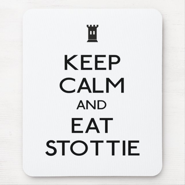 Geordie stottiemousepad musmatta (Framsidan)