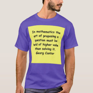 Georg Cantor T Shirt