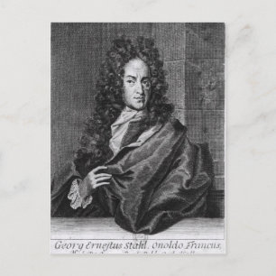 Georg Ernest Stahl Vykort