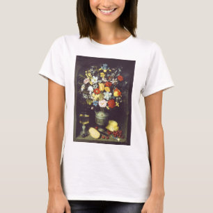 Georg Flegel Big biet av blommor (i nisch) T Shirt