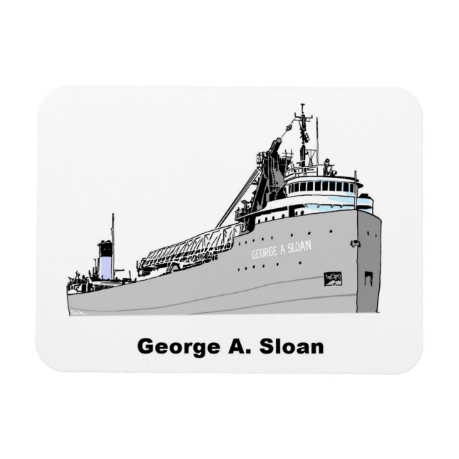 George A. Sloan Magnet (Horisontell)