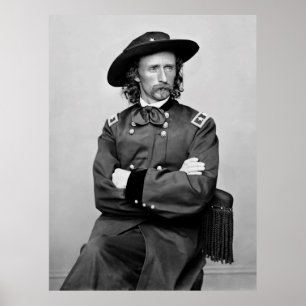 GEORGE ARMSTRONG CUSTER - ALLMÄNT POSTER