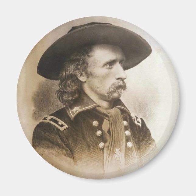 George Armstrong Custer circa 1860s Magnet (Framsidan)