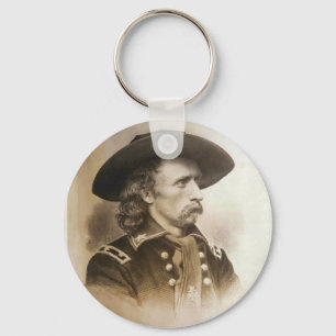 George Armstrong Custer circa 1860s Nyckelring
