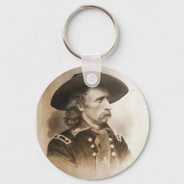 George Armstrong Custer circa 1860s Nyckelring (Framsida)