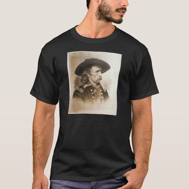 George Armstrong Custer circa 1860s T Shirt (Framsida)